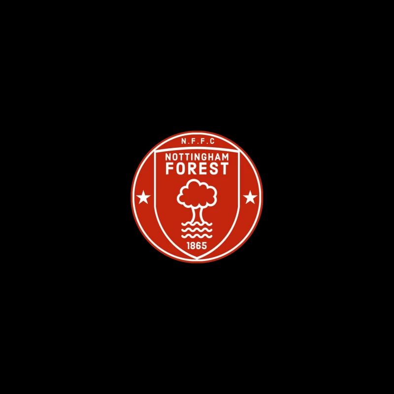 Nottingham Forest Retro Badge iPhone Case