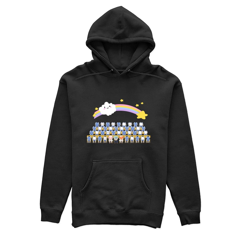Kawaii Cartoon Bühnenauftritt Damen Pullover Hoodie