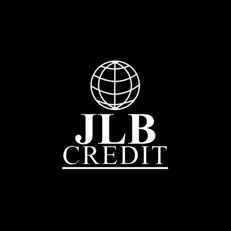 JLB Credit logo Throw Pillow