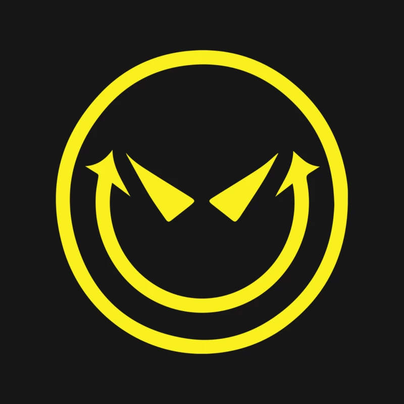 Evil Smiley Mouse Pad