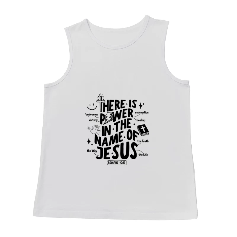 Puissance du nom de Jésus Homme Débardeur