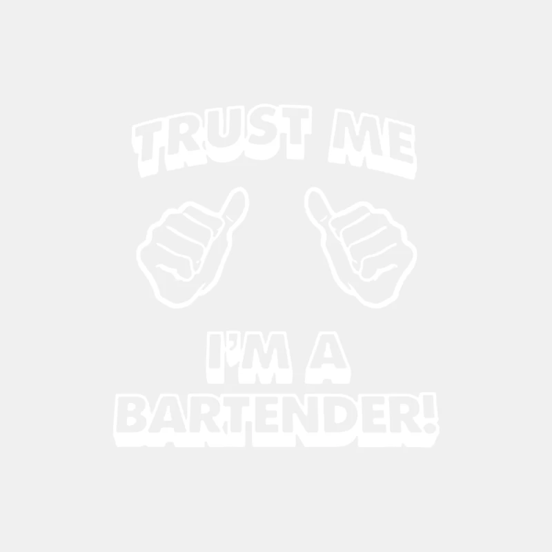 Trust Me I_m A Bartender Male Tank Top