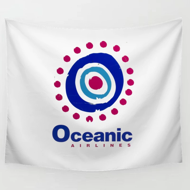 Oceanic Airlanes Tapestry