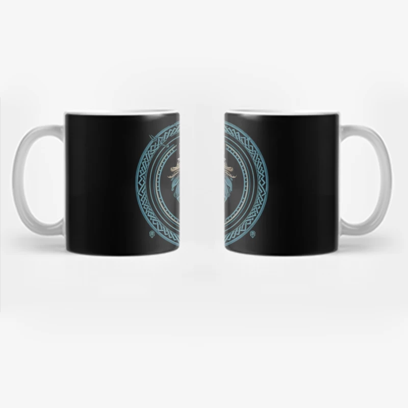 Mystic Celtic Wolf Coffee Mug