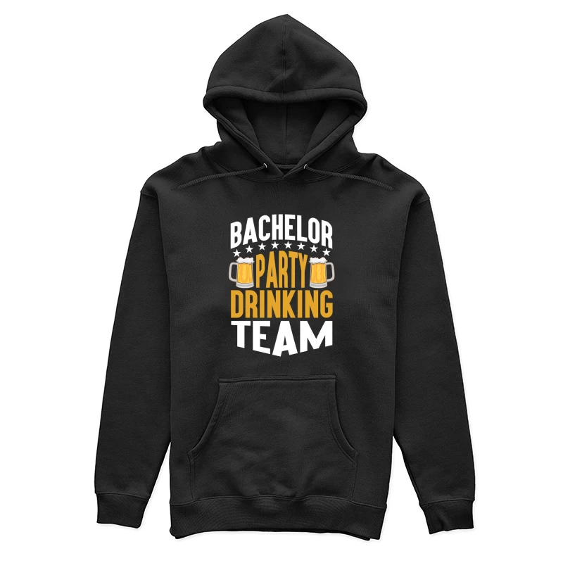 Junggesellenabschied Trinkteam Design Damen Pullover Hoodie