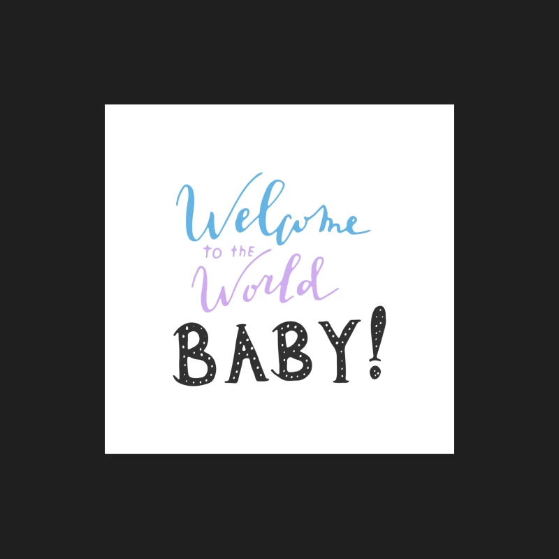 Bienvenue au monde, bébé! Homme Débardeur