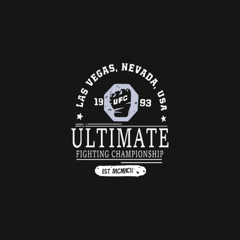 Design de Logo UFC, Las Vegas, 1993 Homme Manches Longues T-Shirt