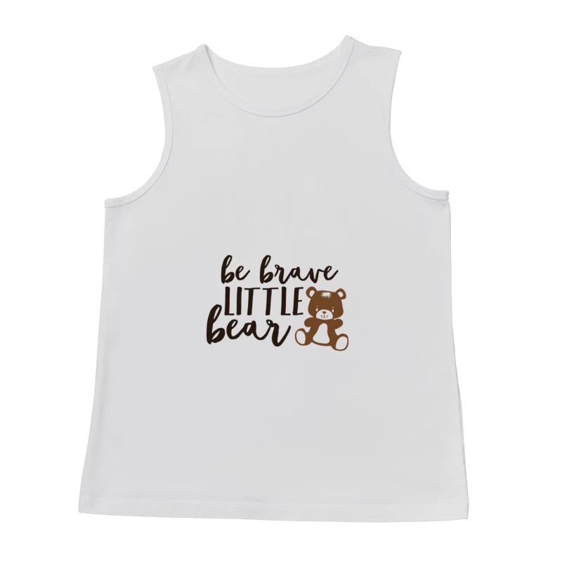 Motivation pour Enfant avec Ours Homme Débardeur