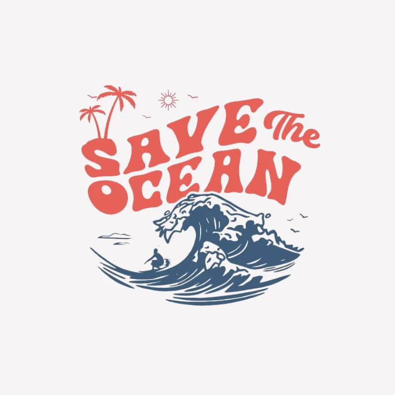 Sauvez l'océan Femme T-Shirt
