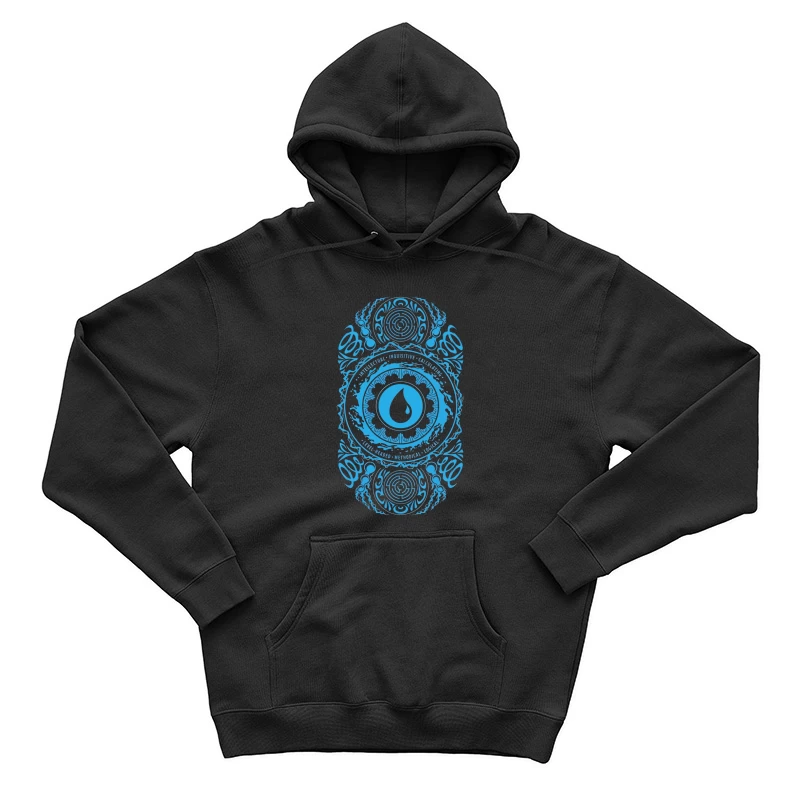 Logical Essence: The Precision Within Male Pullover Hoodie