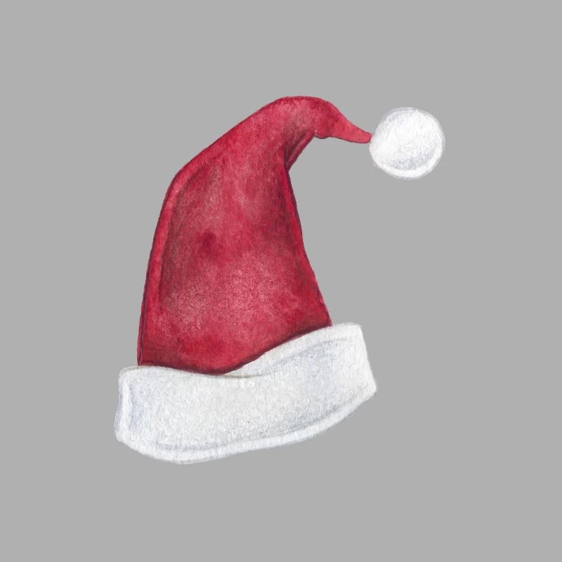 Chapeau de Noël classique rouge Homme Débardeur