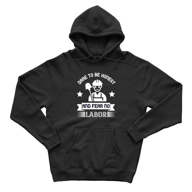 Travailleur honnête avec pelle Homme Sweat à capuche