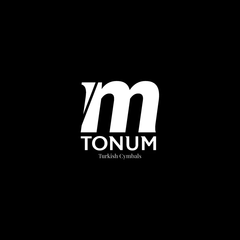 Tonum Turkish Cymbals Brand Logo in White iPhone Case