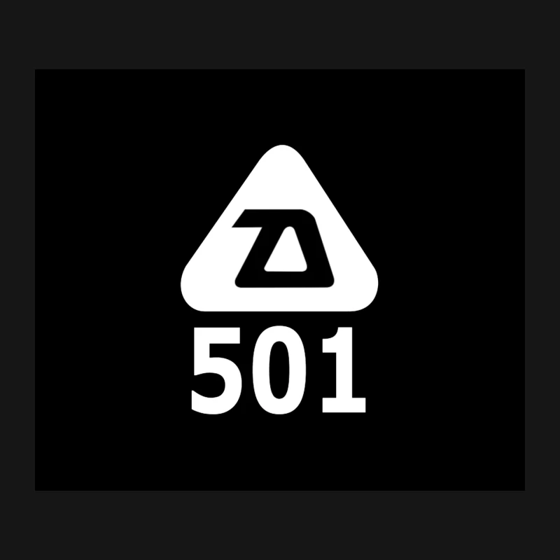 501 logo retro Mouse Pad