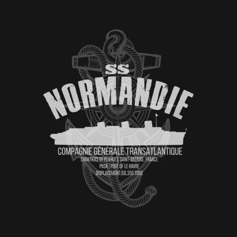 SS Normandie Mouse Pad