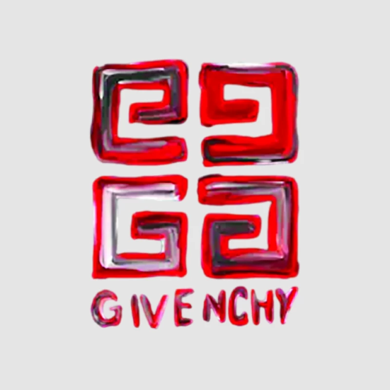 Modernes Givenchy-Logo-Design Herren Pullover Hoodie