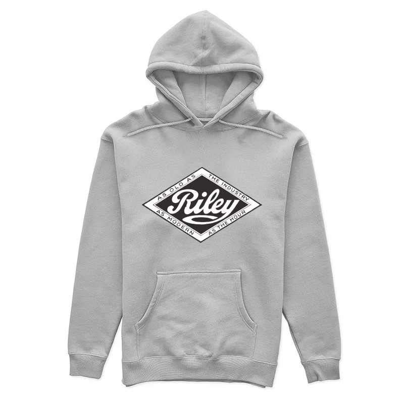 Classic Car Logos - Riley Female Pullover Hoodie