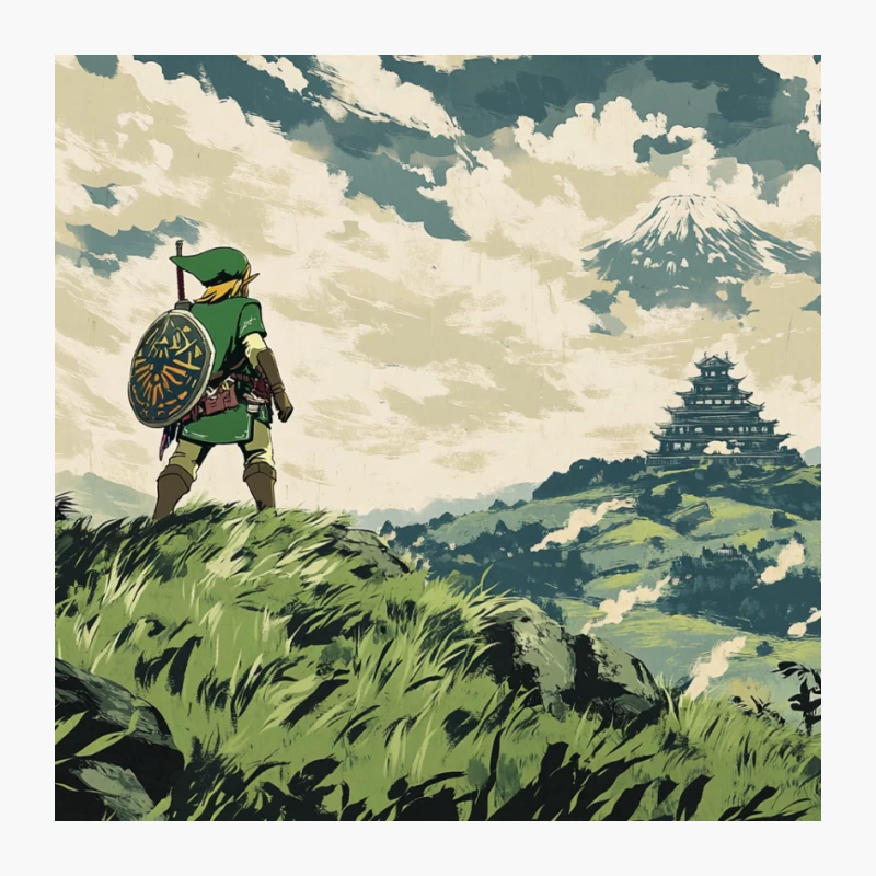 The Legend of Zelda: A Hero's Adventure in a Fantasy Realm Pin