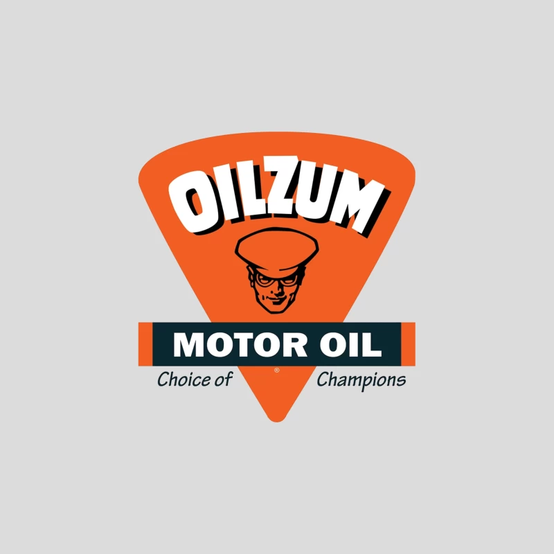 Vintage Oilzum Motor Oil Logo with Retro Design Baseball Cap