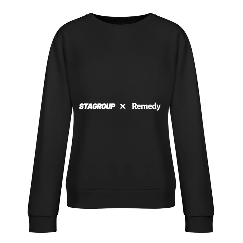 STAROUP Zusammenarbeit mit Remedy Damen Pullover Sweatshirt