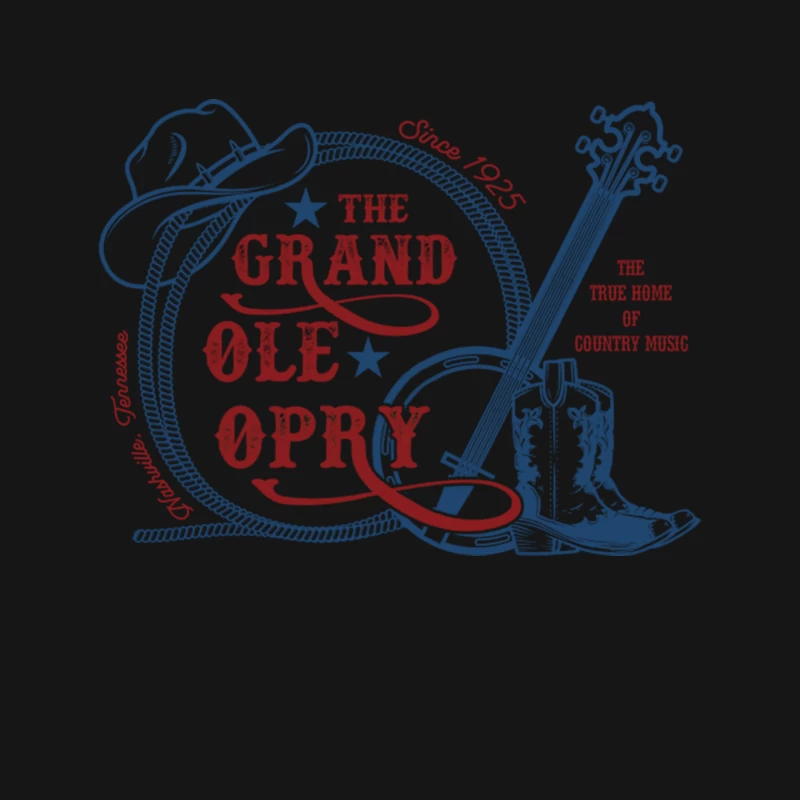 The Grand Ole Opry - The Home of Country Music Mouse Pad