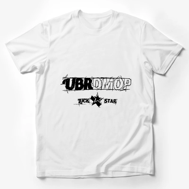 Punk/Rock-Design mit Stacheldraht Herren T-Shirt