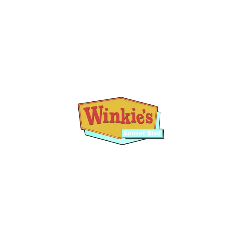 Winkie's Sunset Blvd iPhone Case