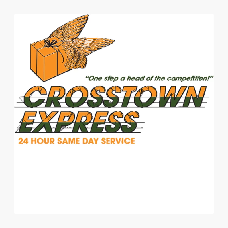 Crosstown Express Delivery Service Pin