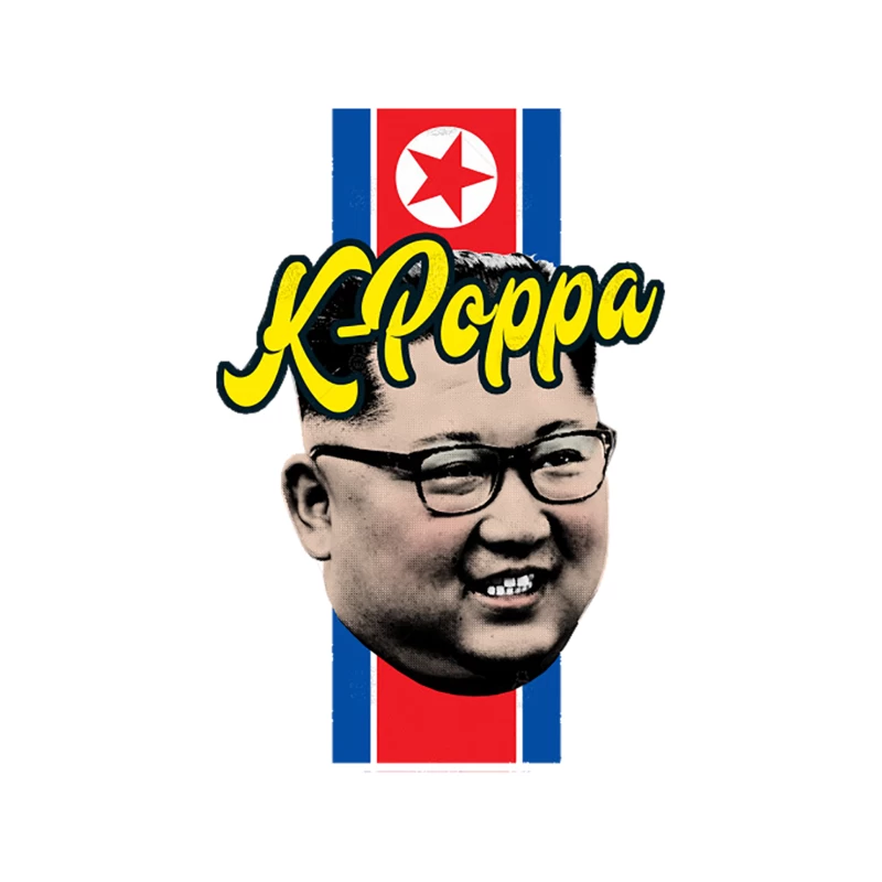 _K-Poppa_ Kim Jong-un K-Pop Tapestry