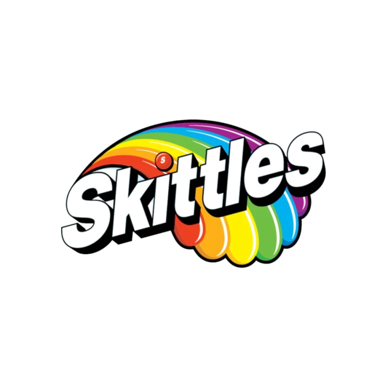 Skittles Logo Pin