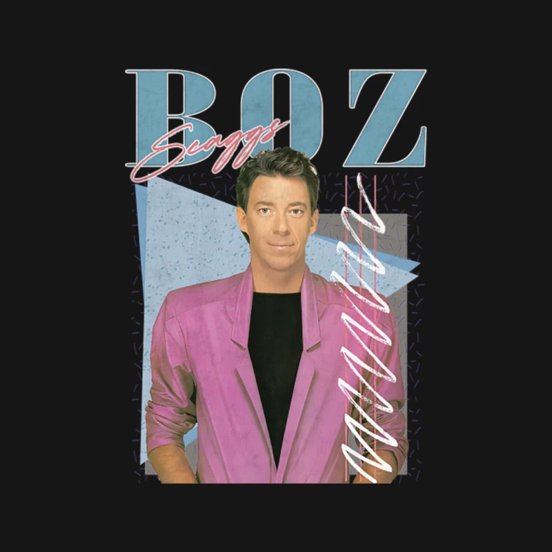Boz Scaggs  Retro Faded-Style Design Mouse Pad