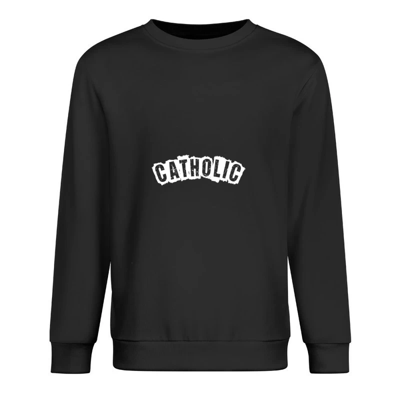 Texte catholique dynamique Homme Sweat-shirt à enfiler