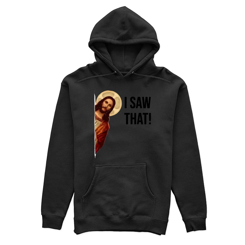Jesus sieht alles Damen Pullover Hoodie
