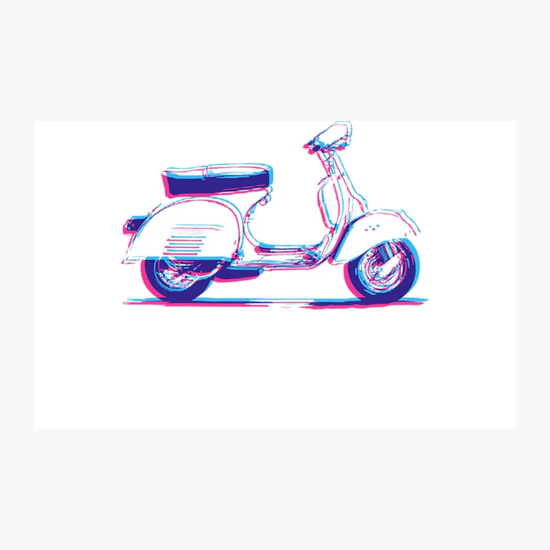 3D Vespa Design Travel Mug