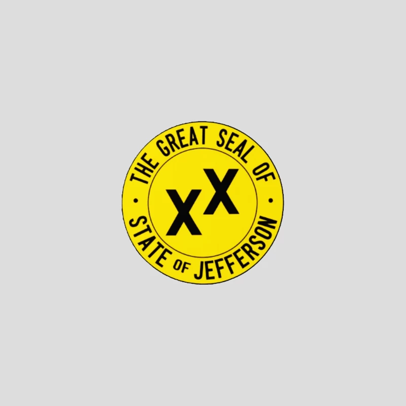 Great Seal of the State of Jefferson Travel Mug