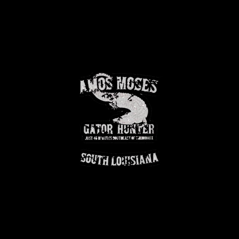 Amos Moses Alligator Trapper 2 iPhone Case