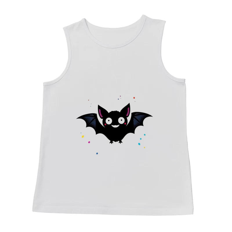 Cute Cartoon Bat Male Tank Top