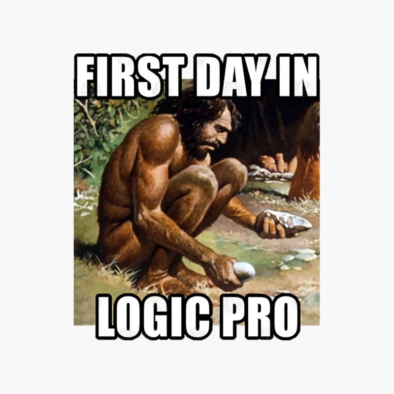 First Day In Logic Pro - Funny Audio EngineerMusic Producer Gift Cotton Tote Bag