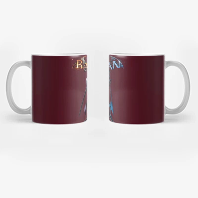 Batman Character Illustration Coffee Mug