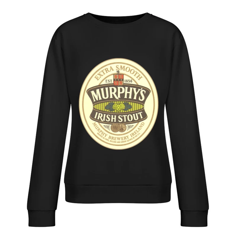 Murphys Round Vintage Female Pullover Sweatshirt