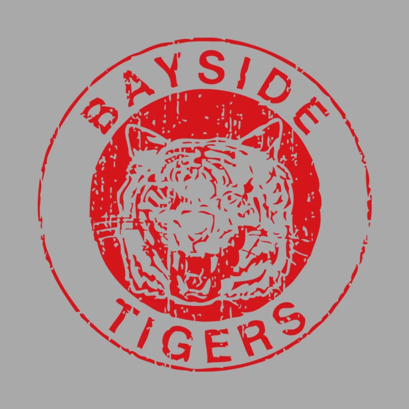 Bayside Tigers Male Pullover Hoodie