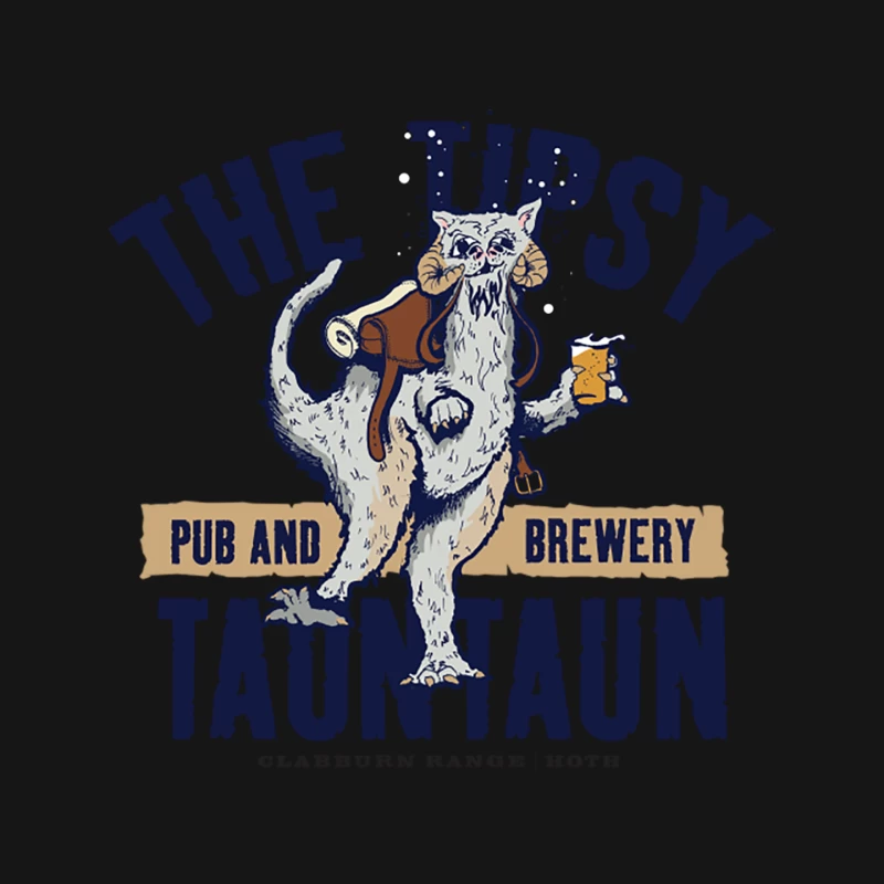 The Tipsy Tauntaun Mouse Pad