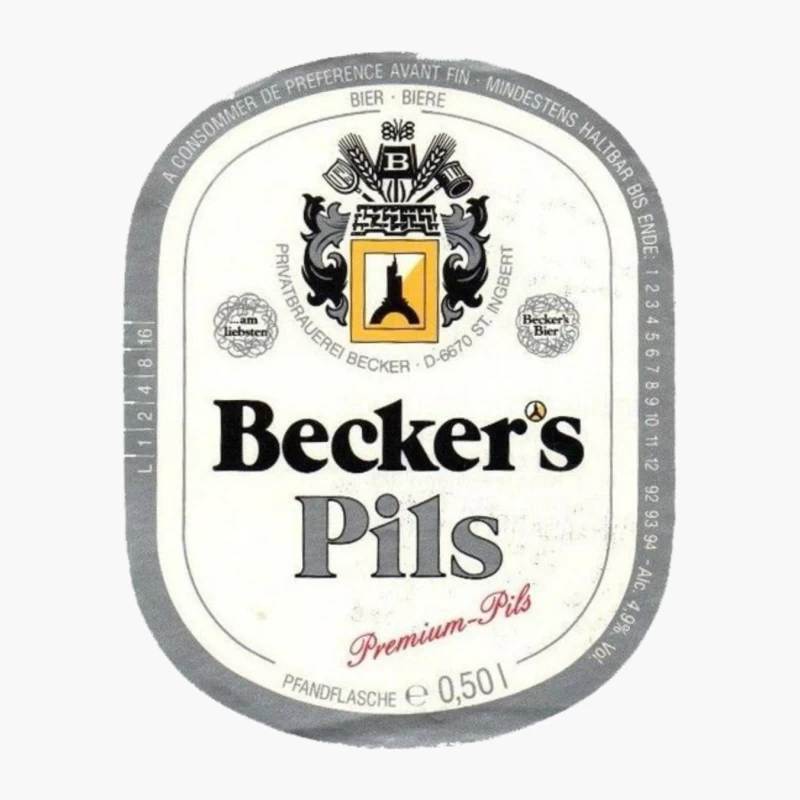 Becker's Beer Cotton Tote Bag