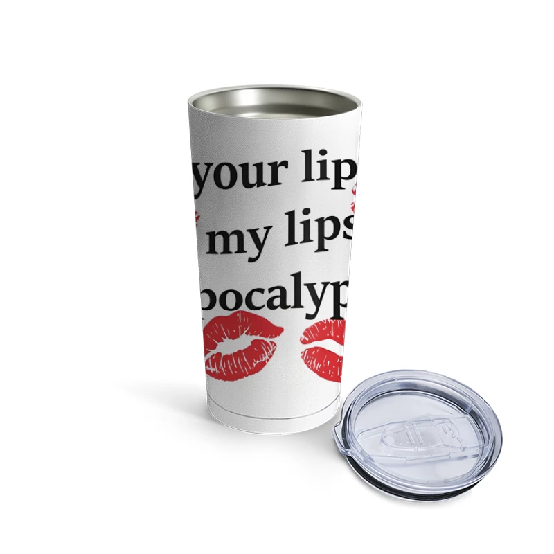 Cigarettes After Sex Lips Apocalypse Travel Mug