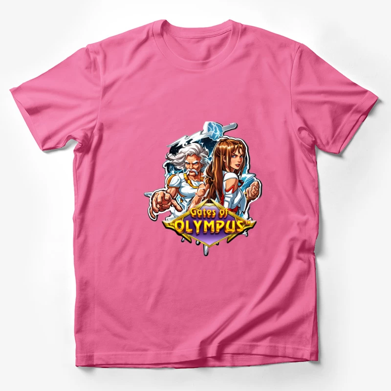 Gates of Olympus Game Artwork Male T-Shirt