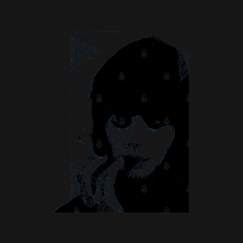 8-bit Mod Girl 2 Graphic DesignIllustration Mouse Pad