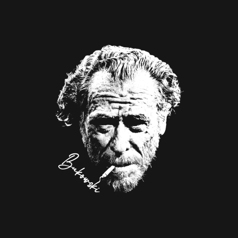 Charles Bukowski  Retro Design Female Long Sleeve T-Shirt