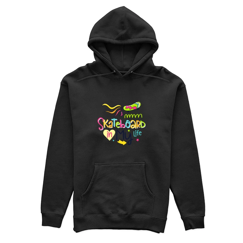 Skateboard dans ma vie Femme Sweat à capuche