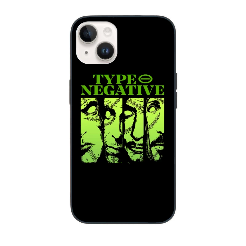 Type O Negative Faces iPhone Case