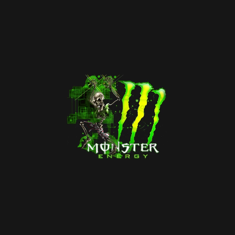 1 Monster energy drink Desk Mat